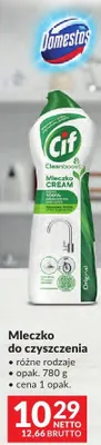 Mleczko do czyszczenia Cif różne rodzaje promocja w Makro