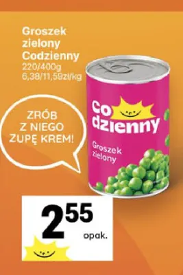 Groszek zielony Codzienny promocja w Delikatesy Centrum