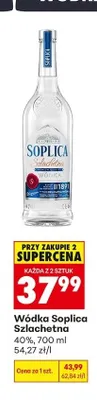 Wódka Soplica Szlachetna promocja w Biedronka