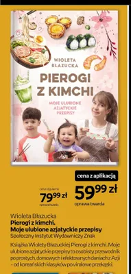 Książka Pierogi z kimchi Moje ulubione azjatyckie przepisy Wioleta Błazucka promocja w Empik