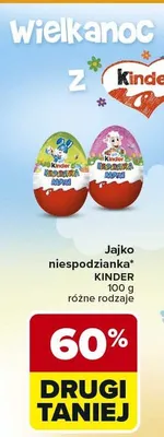 Jajko niespodzianka promocja w Carrefour Market