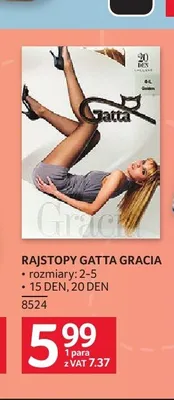 Rajstopy Gatta Gracia promocja w Selgros