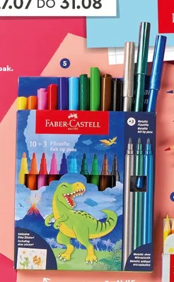 Flamastry Faber-Castell 13-pak promocja w Biedronka