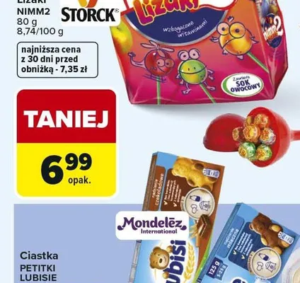 Lizaki Nimm2 promocja w Carrefour Market