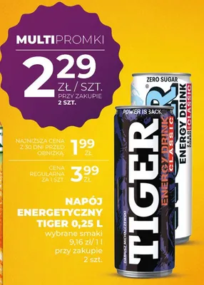 Napój energetyczny promocja w Duży Ben