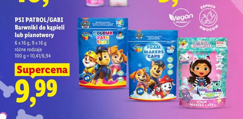 Pianotwory Psi Patrol/Gabi promocja w Lidl