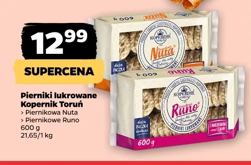 Pierniki lukrowane Piernikowe Runo Kopernik Toruń promocja w Netto