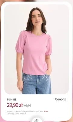 T-shirt Bonprix promocja w bonprix