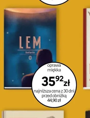 Książka Lem. Życie nie z tej ziemi Wojciech Orliński oprawa miękka promocja w Empik