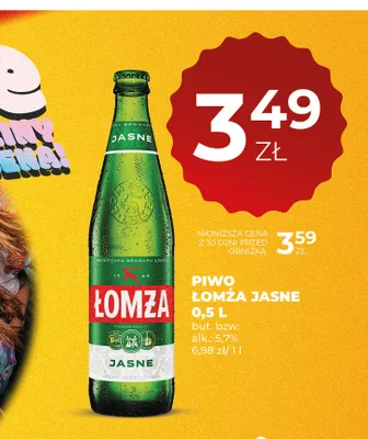 Piwo Łomża promocja w Duży Ben