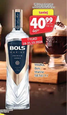 Wódka Bols Marine promocja w Prim Market