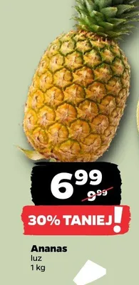 Ananas luz promocja w Netto