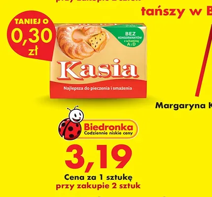 Margaryna Kasia promocja w Biedronka