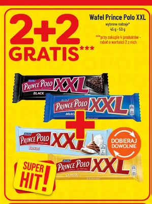 Wafel Prince Polo XXL Black promocja w POLOmarket