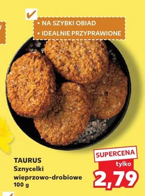 Sznycełki wieprzowo-drobiowe promocja w Kaufland