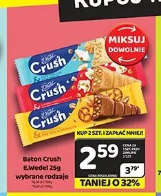Baton Crush E.Wedel 25g promocja w Delfin