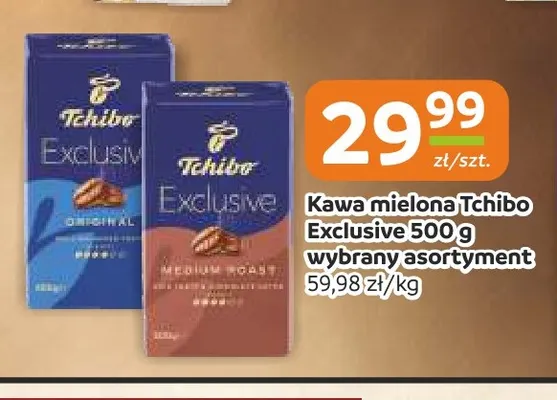 Kawa mielona Tchibo Exclusive promocja w Społem Częstochowa