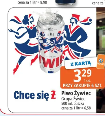 Piwo Żywiec promocja w Leclerc