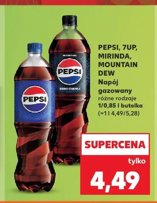 Napój gazowany Pepsi promocja w Kaufland