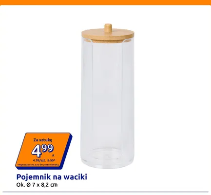 Pojemnik na waciki promocja w Action