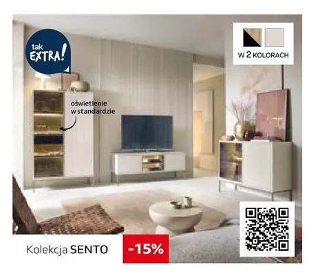 Kolekcja mebli Sento promocja w Komfort