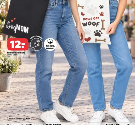 Torba bawełniana promocja w Netto