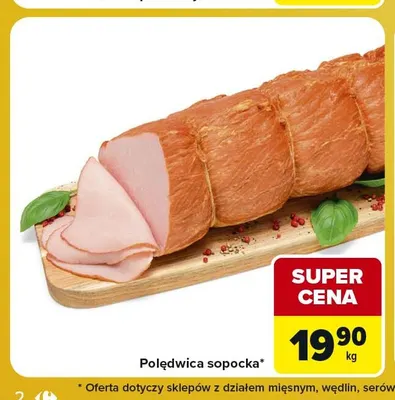 Polędwica sopocka promocja w Carrefour Market