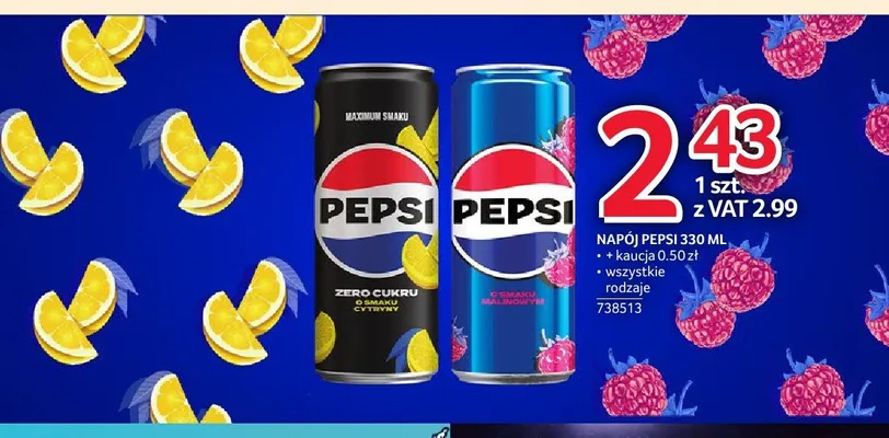 Napój Pepsi promocja w Selgros