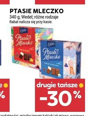 Ptasie Mleczko E.Wedel promocja w Stokrotka