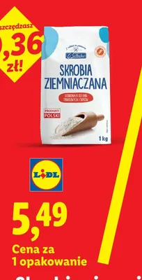 Skrobia ziemniaczana promocja w Lidl