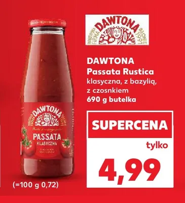 Passata Rustica klasyczna Dawtona promocja w Kaufland