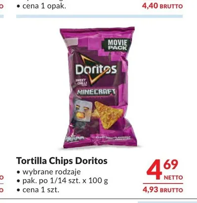 Tortilla Chips Doritos Sweet Chilli promocja w Makro