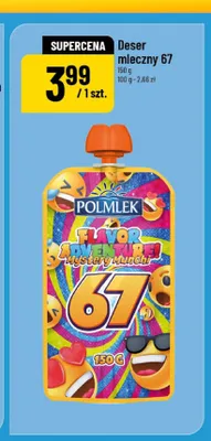 Deser mleczny Polmlek Flavor Adventure Mystery Munchy 67 promocja w POLOmarket