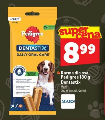 Karma dla psa Pedigree Dentastix promocja w TOPAZ