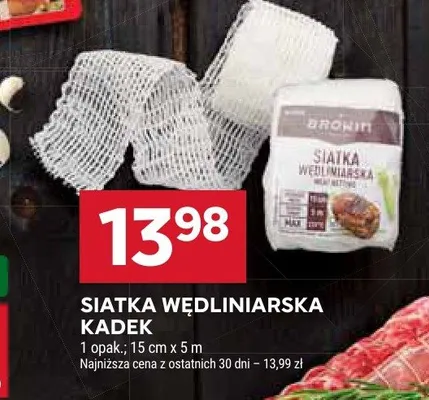 Siatka wędliniarska promocja w Stokrotka