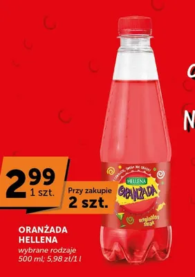 Oranżada Hellena oryginalny smak promocja w ABC