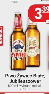 Piwo Żywiec Jubileuszowe promocja w Delikatesy Sezam