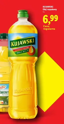 Olej rzepakowy Kujawski promocja w Lidl