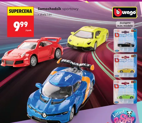 Samochodzik sportowy promocja w Biedronka