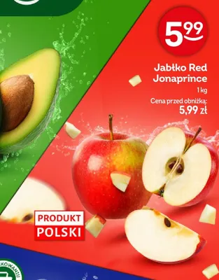 Jabłko Red Jonaprince polskie promocja w Żabka