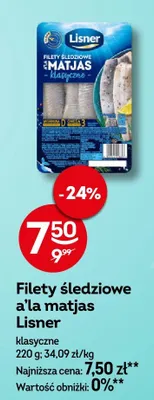 Filety śledziowe a'la matjas klasyczne promocja w Żabka