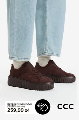 Sneakersy Beverly Hills Polo Club promocja w CCC