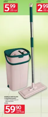 Komplet mop płaski z wiadrem Handy promocja w Selgros