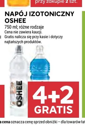 Napój izotoniczny Oshee promocja w Stokrotka