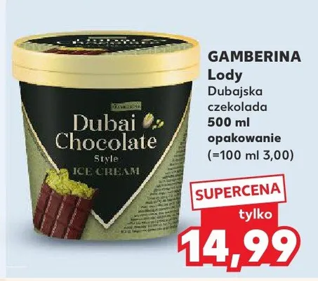 Lody Dubojska czekolada promocja w Kaufland