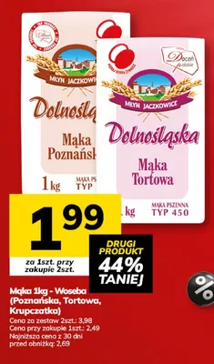 Mąka Tortowa Woseba promocja w Hitpol