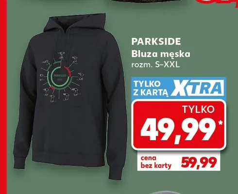 Bluza męska Parkside promocja w Kaufland