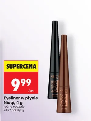 Eyeliner w płynie Intense Black promocja w Biedronka