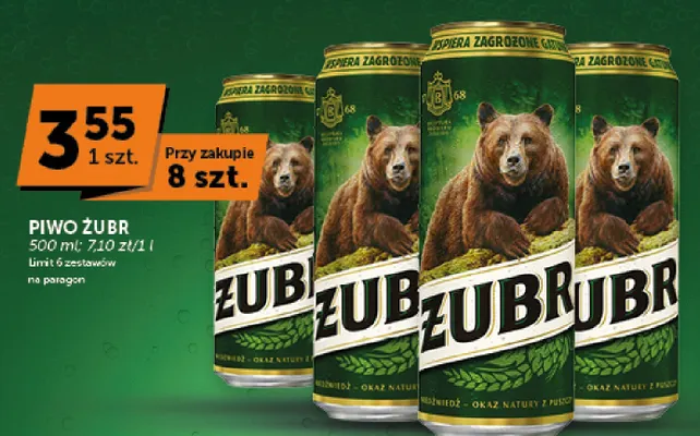 Piwo Żubr promocja w ABC