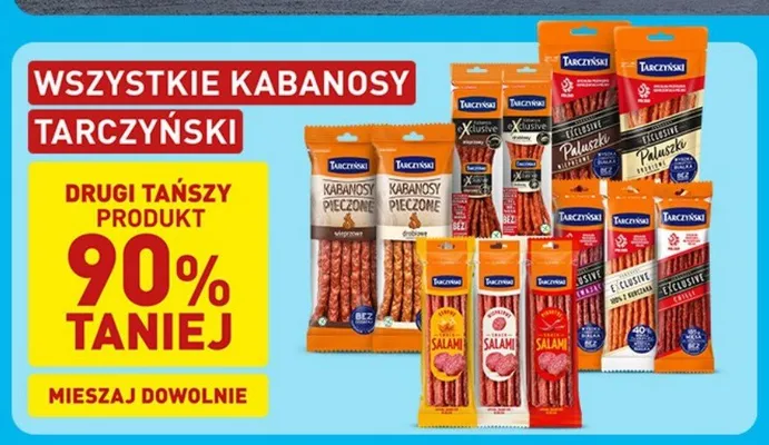 Kabanosy Tarczyński promocja w Aldi
